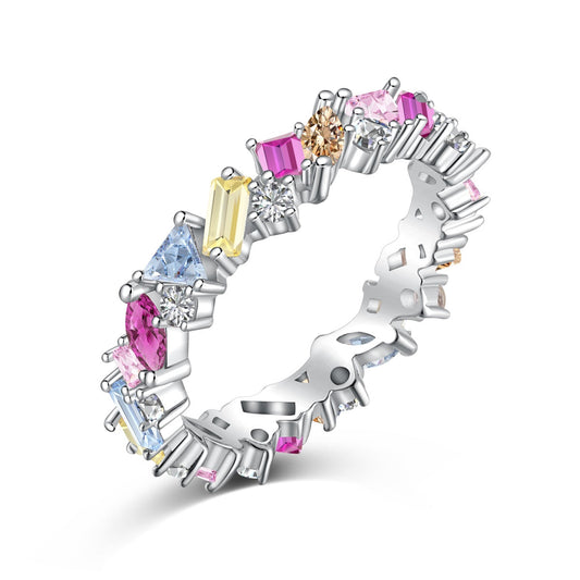 [HOT]Dazzling Polychromatic Multi cut Daily Ring